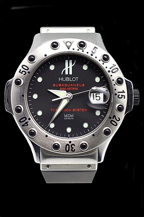 montre hublot subaquaneus|Hublot Subaquaneus 2000m Diving Watch .